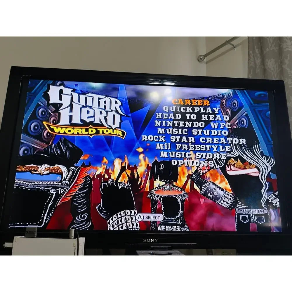 Guitar Hero World Tour (Nintendo Wii) CIB NFR Copy Complete